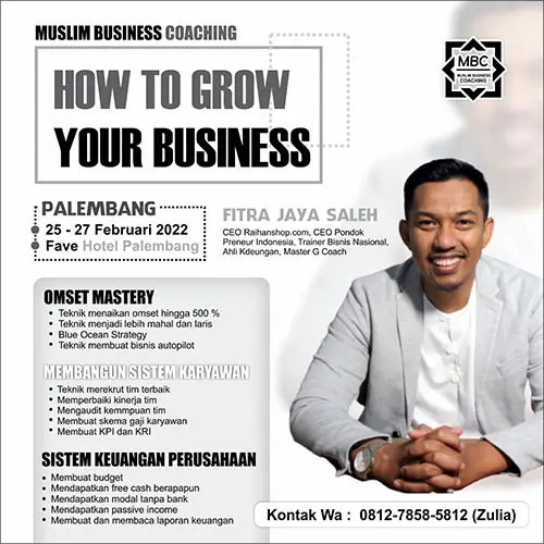 Kelas MBC – Fitra Jaya Saleh 1 MBC FJS Palembang